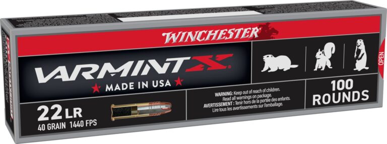 Winchester Hyper Speed HP .22 LR 40-Grain Rimfire Ammunition - 100 Rounds